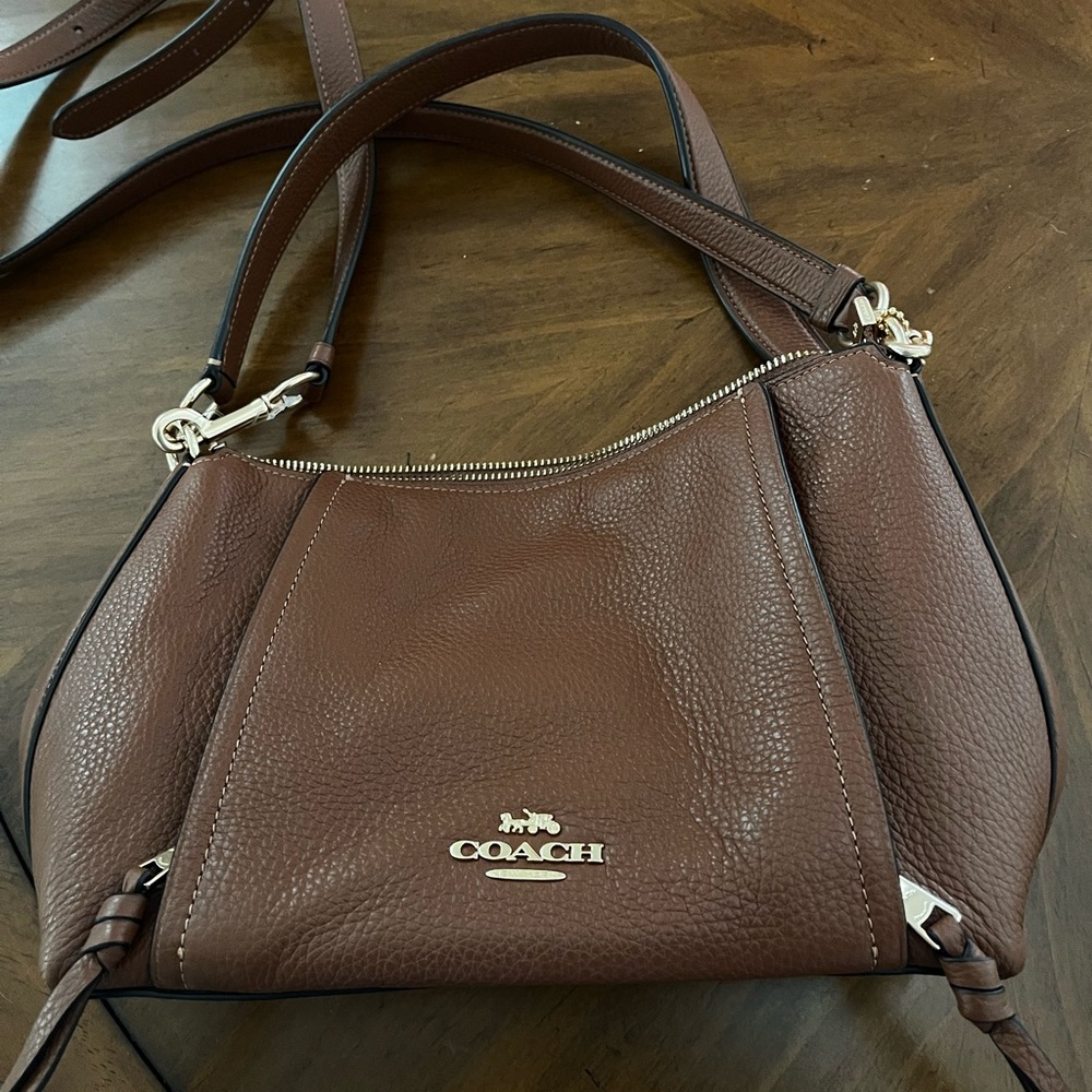 Coach bag, brown shoulder or crossbody bag